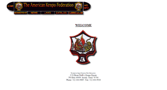 Desktop Screenshot of akfkenpo.org